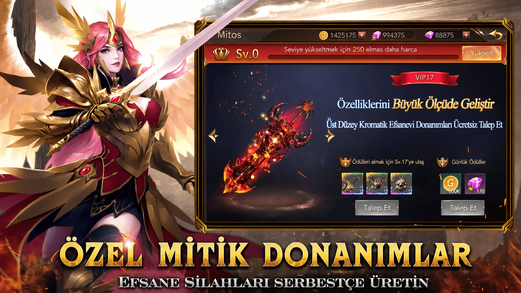 Mythic gear